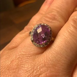 RSCovenant sterling silver/amethyst ring